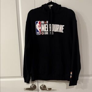 NWT NBA x NBL Melbourne Series 2025 Black Hoodie size XS